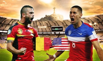 Kết quả tỉ số trận đấu Bỉ - Mỹ World Cup 2014: 2-1
